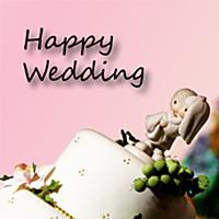 結婚式でオリジナル合成ビデオが撮影できる Happy Wedding! –effect movie-