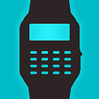 Geek Watch - Retro Calculator Watch
