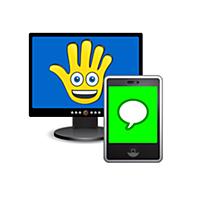 SMS PC HappyFingers : iPhoneのためのPCスイート