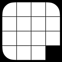 16 puzzle -white- 16 puzzle -white-