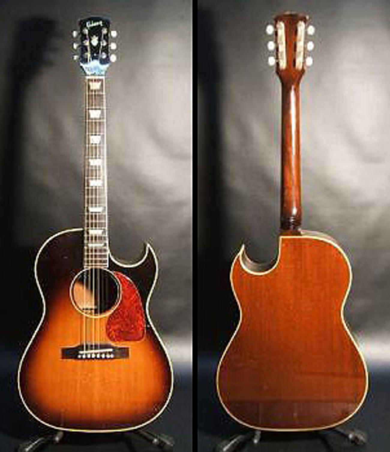 ぽゎ　GIBSON CF-100　ミニチュアギター模型 Gibson ギブソン LTD 1950's CF-100 Ebony Black | ワタナベ楽器