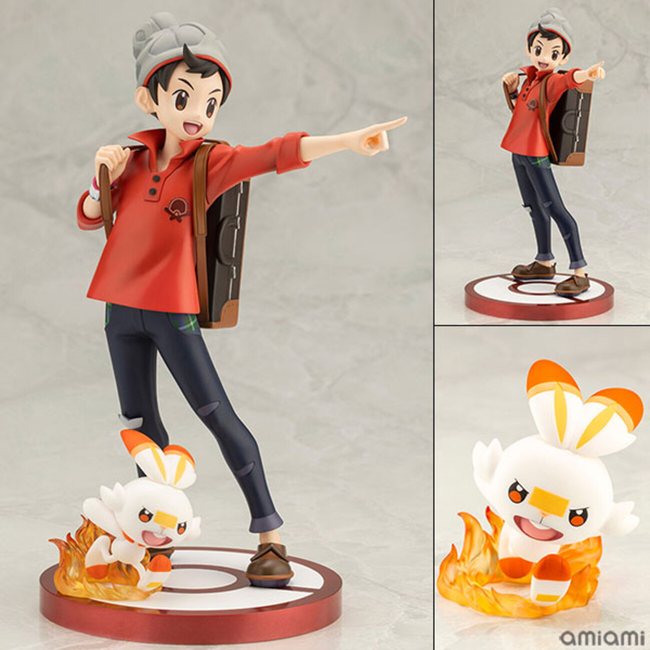 ポケモン】ARTFX J『マサル with ヒバニー』ポケットモンスター 1/8 