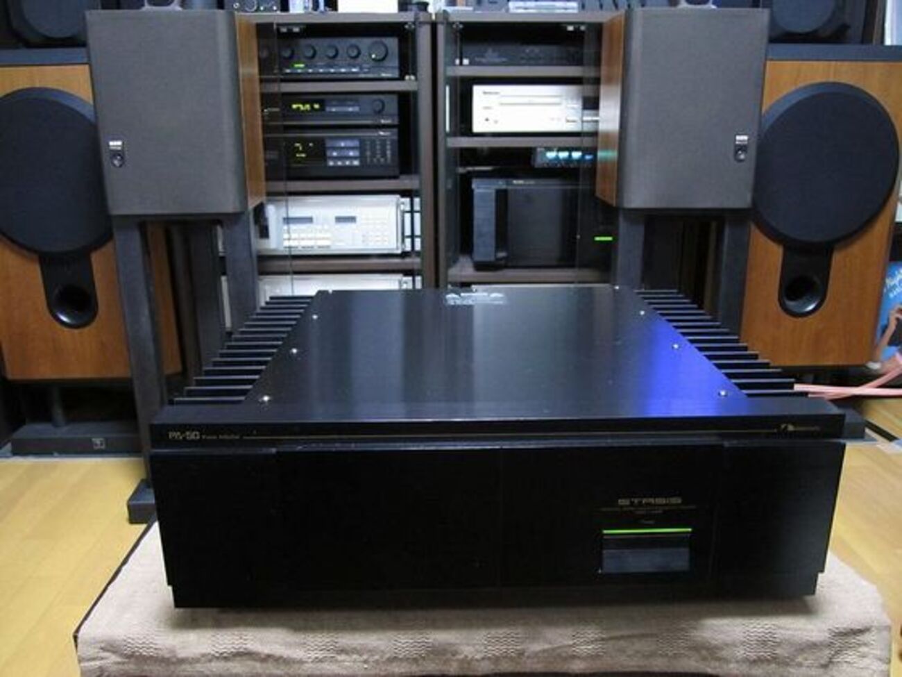 ナカミチ CA-７Nakamichi パワーアンプ ヴィンテージ 作動します！ ナカミチ PA-7パワーアンプ ヴィンテージ 作動します！27kg重い