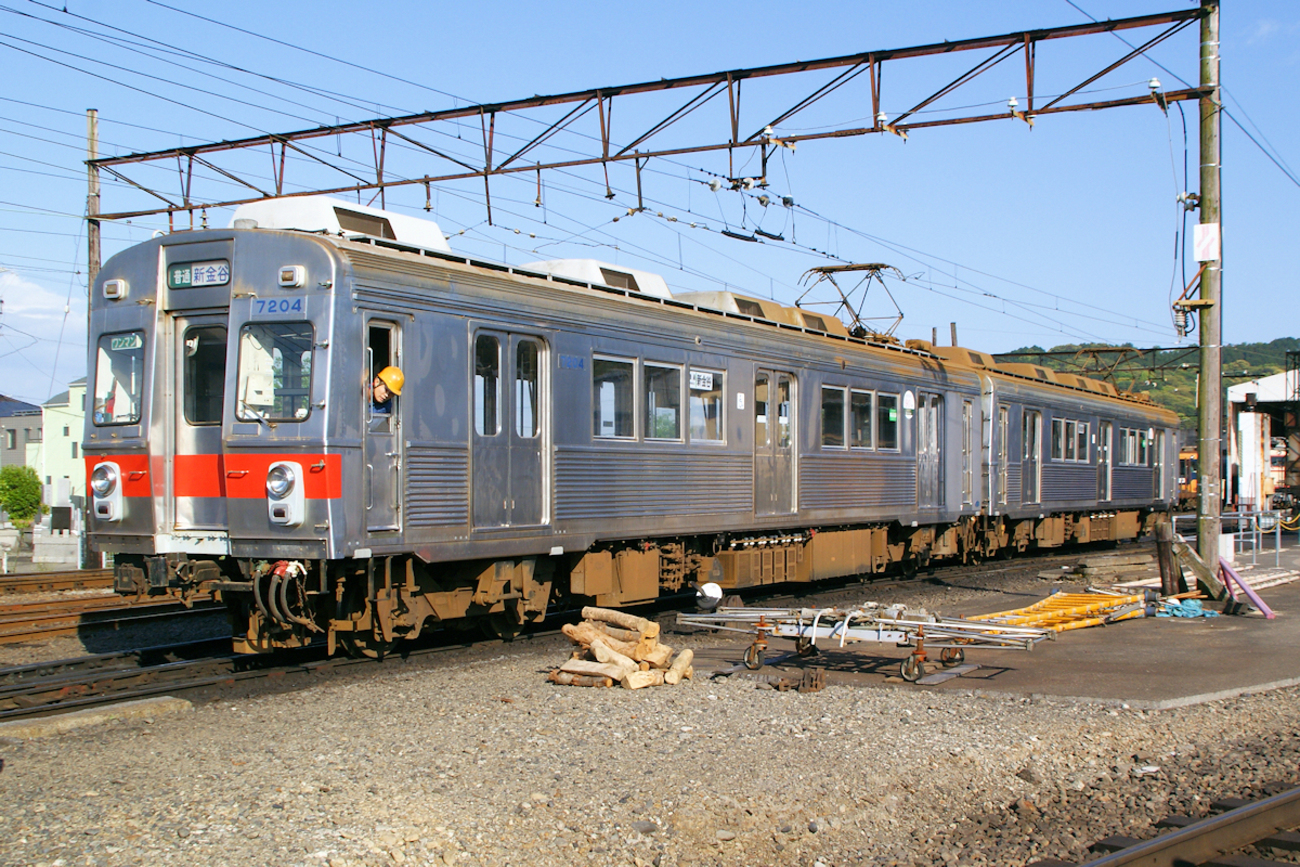 東急車輛7200系入替車(加工品) マイクロエース製クロスポイントブランド 東急7200系東横線・非