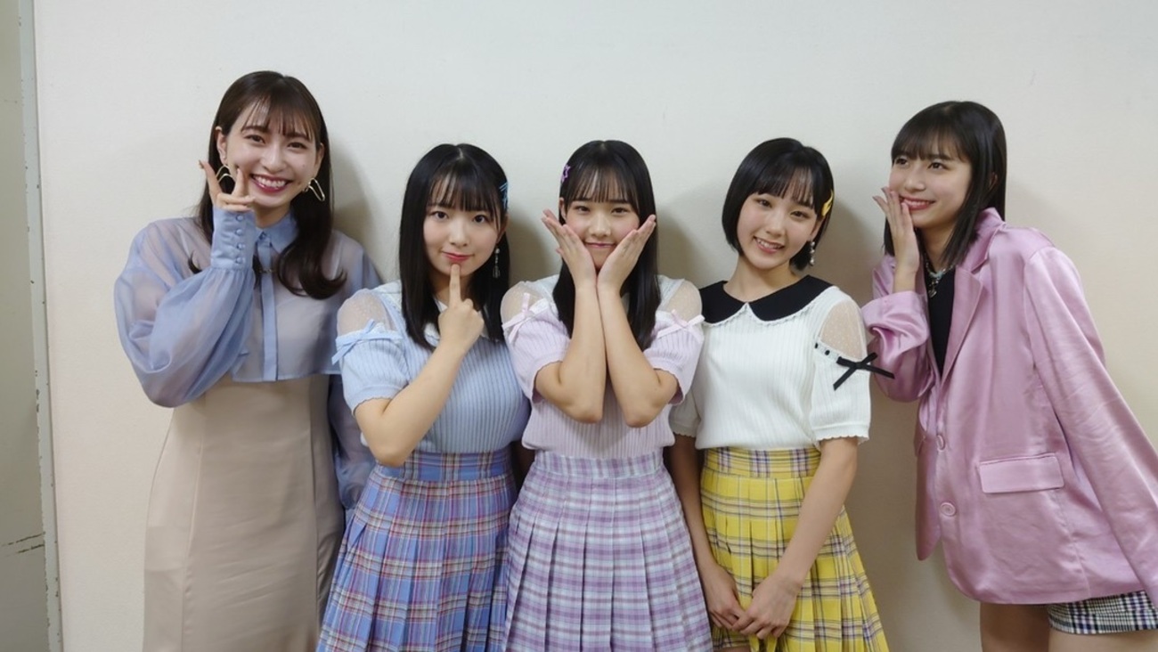 有澤一華・入江里咲・江端妃咲・井上玲音・植村あかり（Juice=Juice