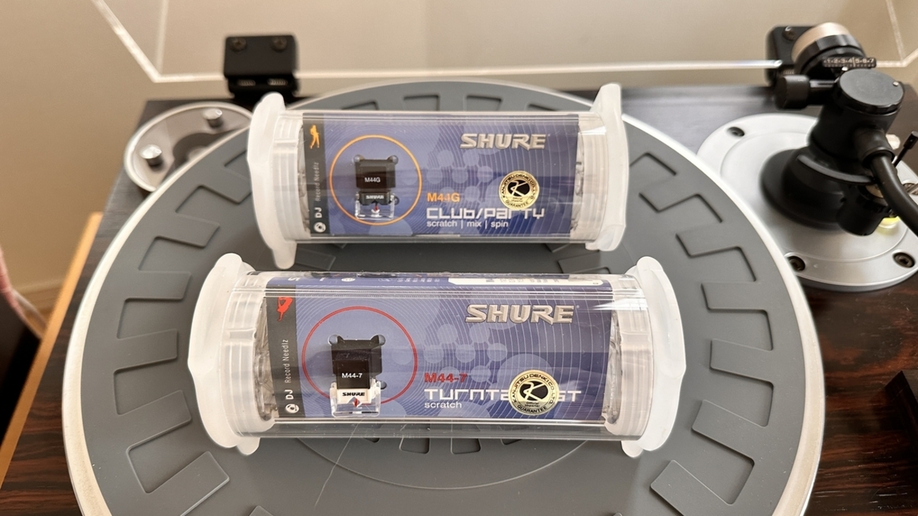 SHURE M44G, M44-7のデットストックを購入 - なんとなく持っておきたい 