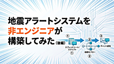 地震アラートシステムを非エンジニアが構築してみた（後編）