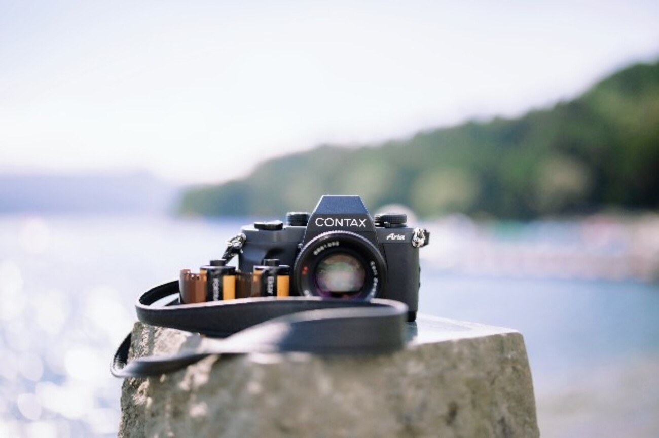 コンタックス 浮かび上がり CONTAX Aria プラナーレンズセット Aria