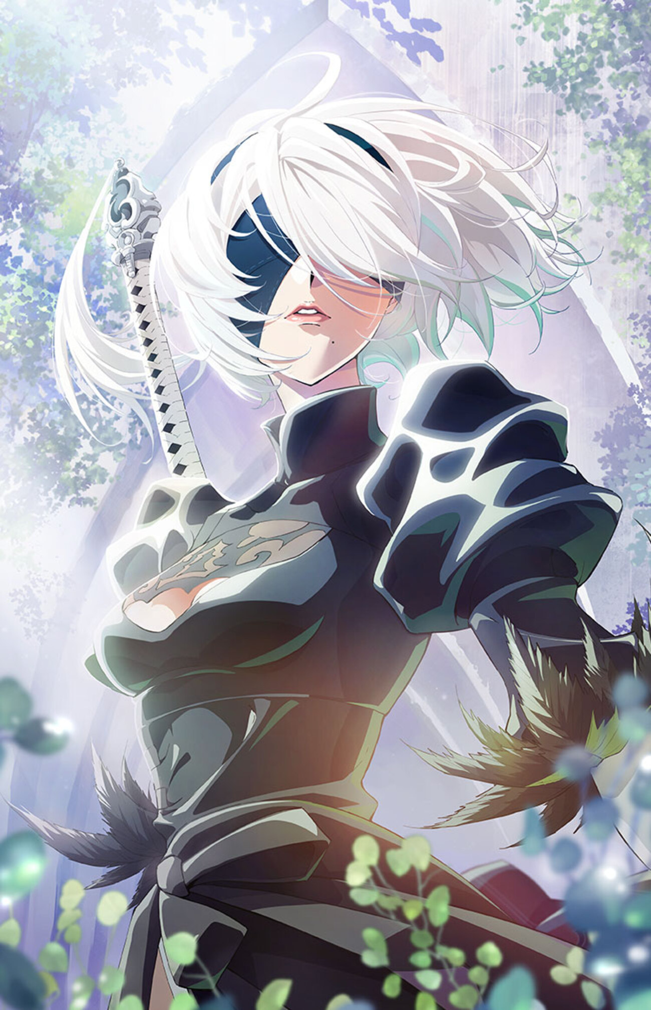 アニメグッズ】NieR:Automata Ver1.1a レプリカアイマスク - YoRHa好き 
