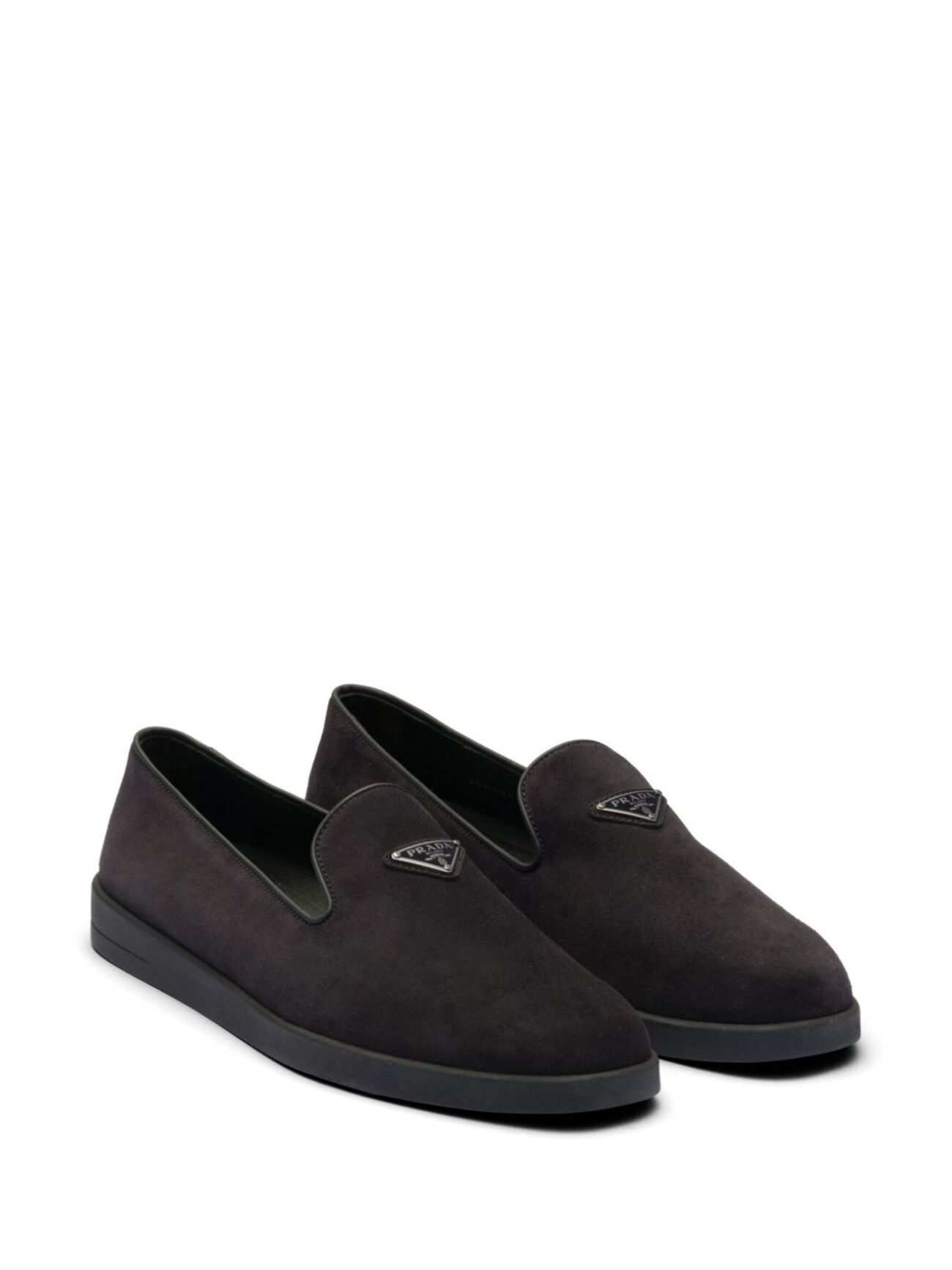 王道の次」のスリッポンを探求！ PRADA スエード ローファー （壱 