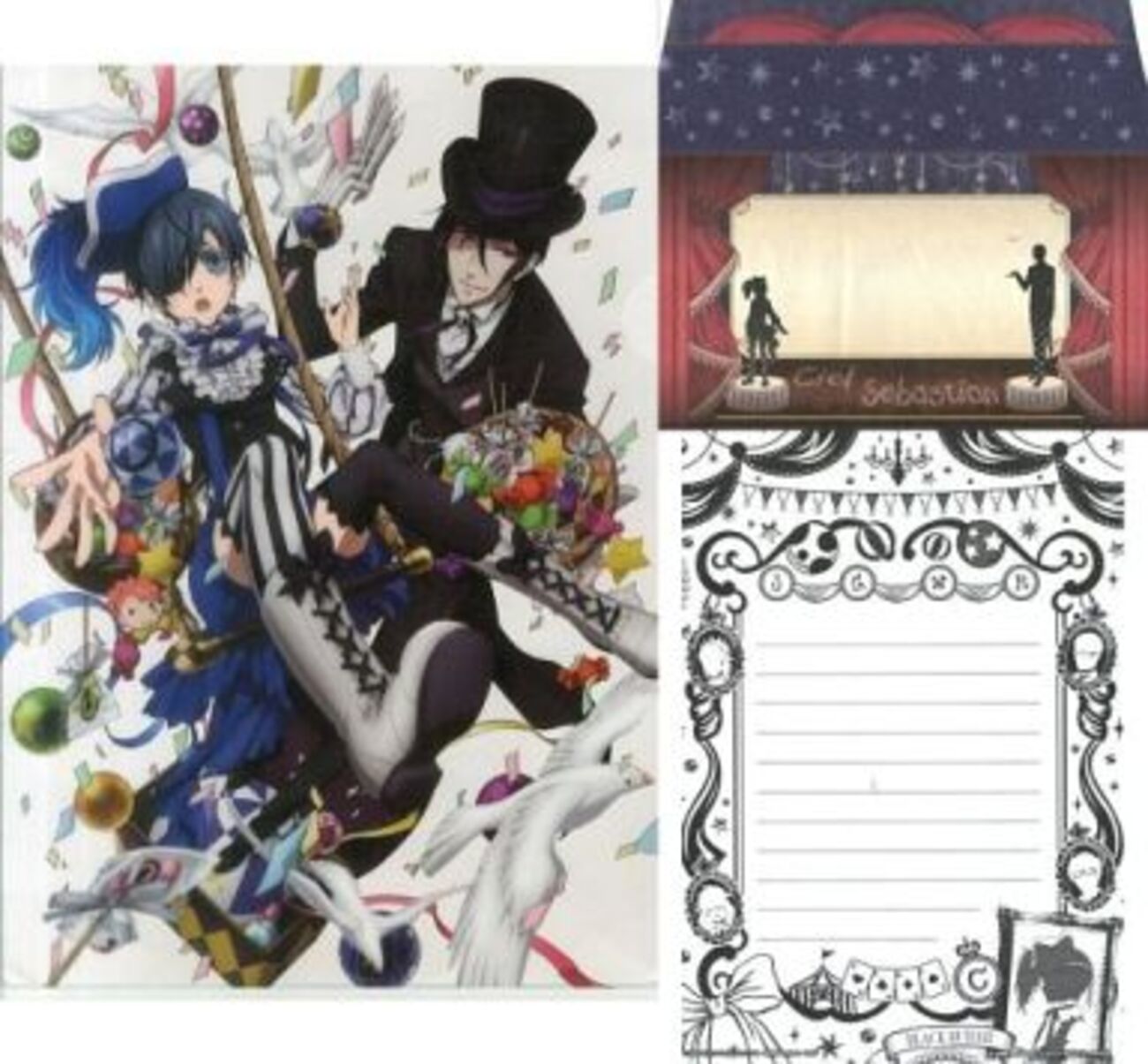 一番くじ 黒執事 〜その執事、仮装〜　ブランケットセット 一番くじ 黒執事BoC～その執事、仮装～10/10より順次発売