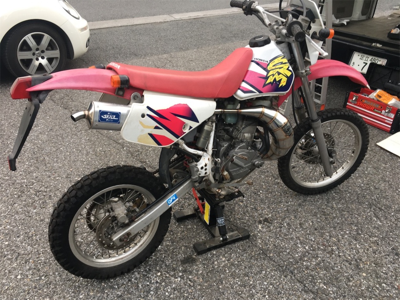 H614 CRM80 HD11 HD08E 実動車外し 好調!! エンジン ☆CRM50.NSR50 