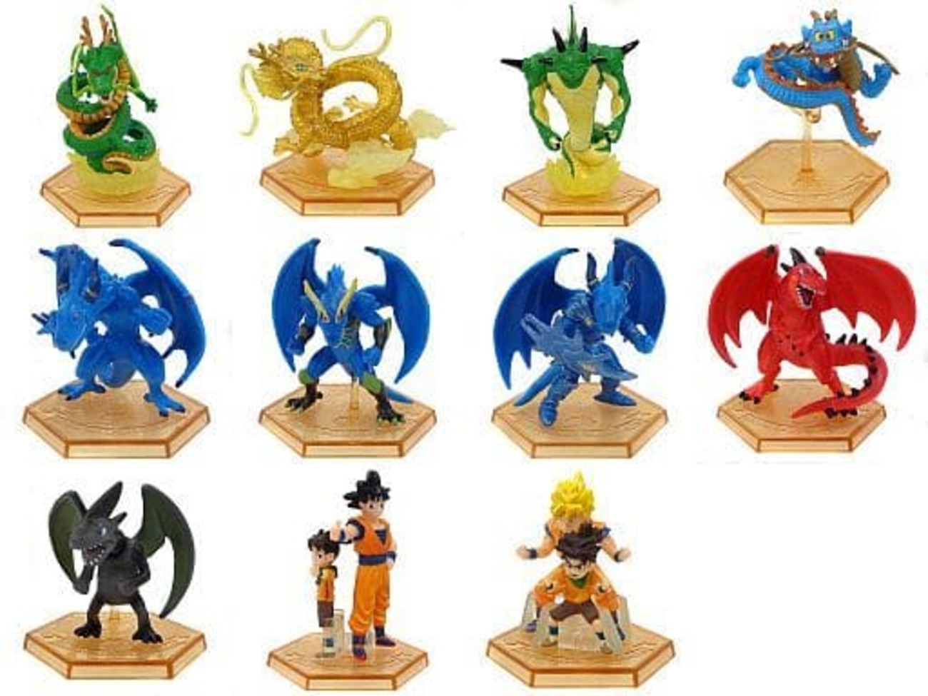 今トレーディングフィギュア 全11種セット 「DRAGONBALL×BLUEDRAGON 