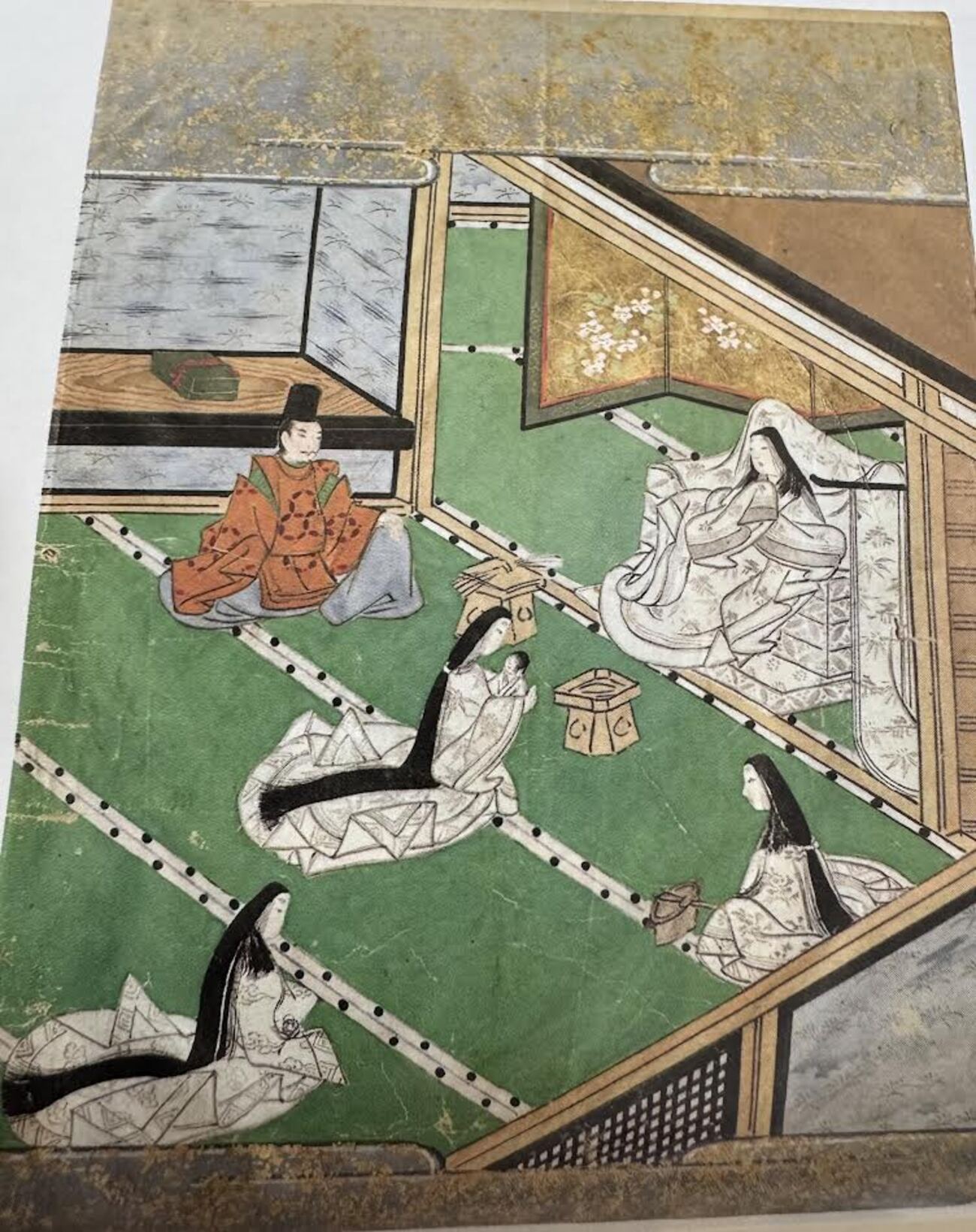 ◎箱】の下に描かれる波文様 と、能楽『◎浦鏡』（世阿弥）について 