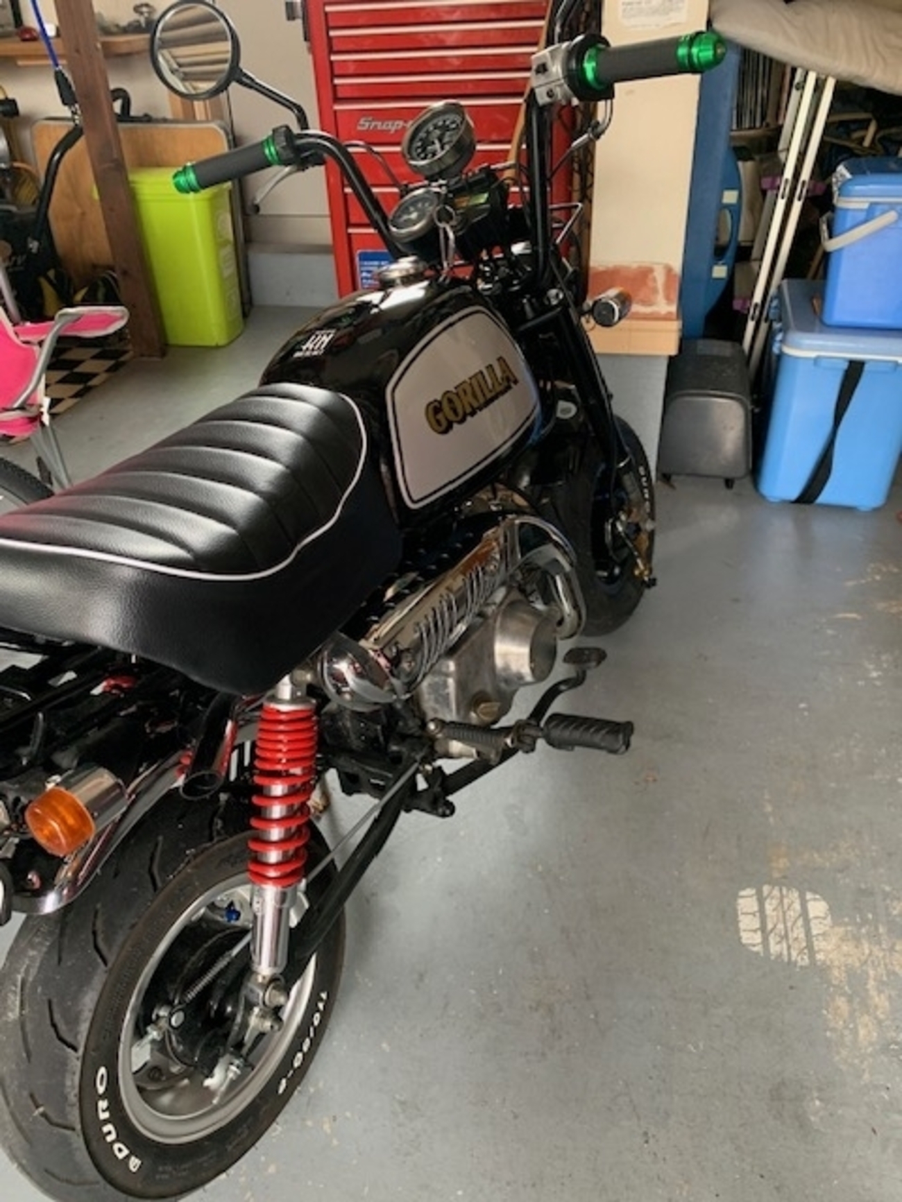 モンキーゴリラ AB27 12Vエンジン 88cc？ 高価国産パーツ多数!1円 
