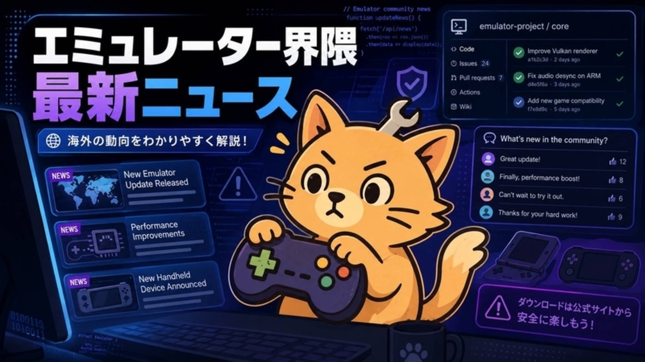 エミュレーター最新情報】2026年Switchエミュ最高はEdenかRyubingか