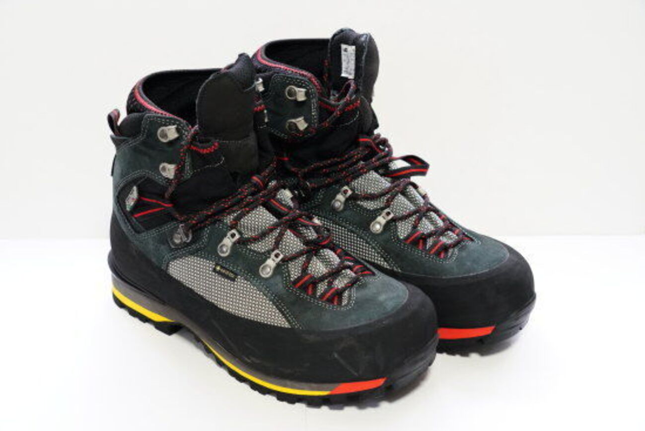 SIRIO アイゼン対応登山靴25.5cm、＋アイゼンセット  オレンジ/グレーSIRIO（シリオ）P.F.731冬靴レビュー～雪山登山へ！割安+セミワンタッチアイゼン対応+甲高幅広の足にフィット～ -  夢うさんブログ ～自然が好き～