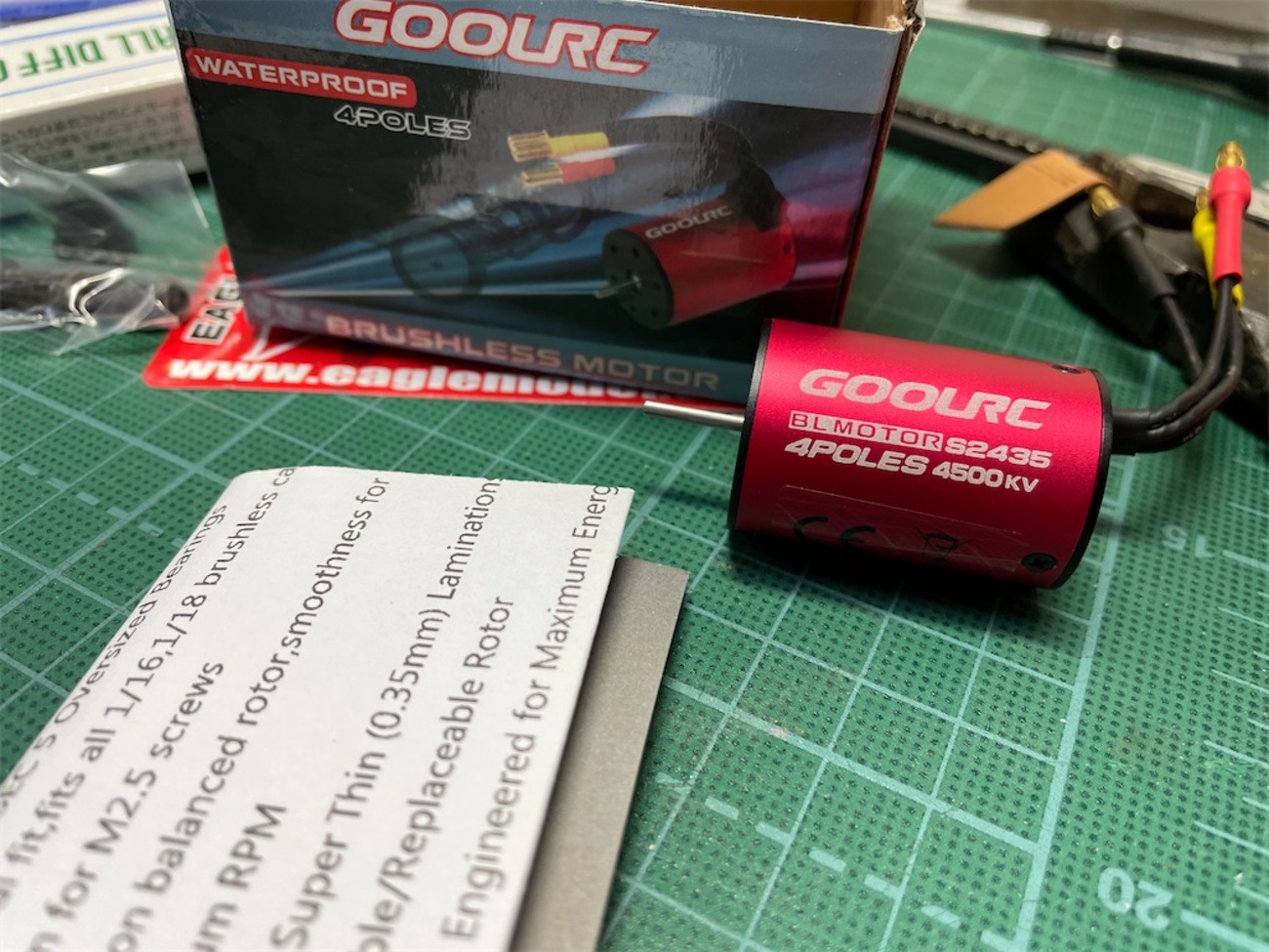 タムテックギア　ブラシレス　コンバージョン　KV4900 タムテックギア ブラシレス コンバージョン KV4900