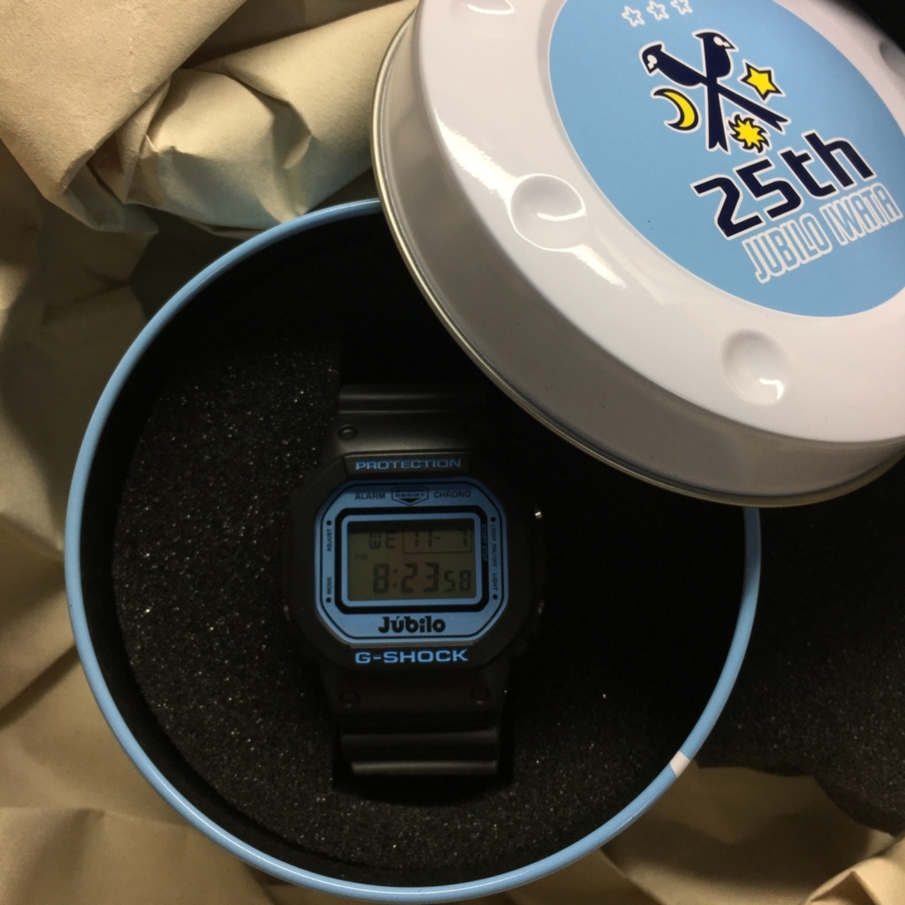 ジュビロ磐田 25周年 G-SHOCK ジュビロ磐田 G-SHOCK 25周年 - ツギドコ 