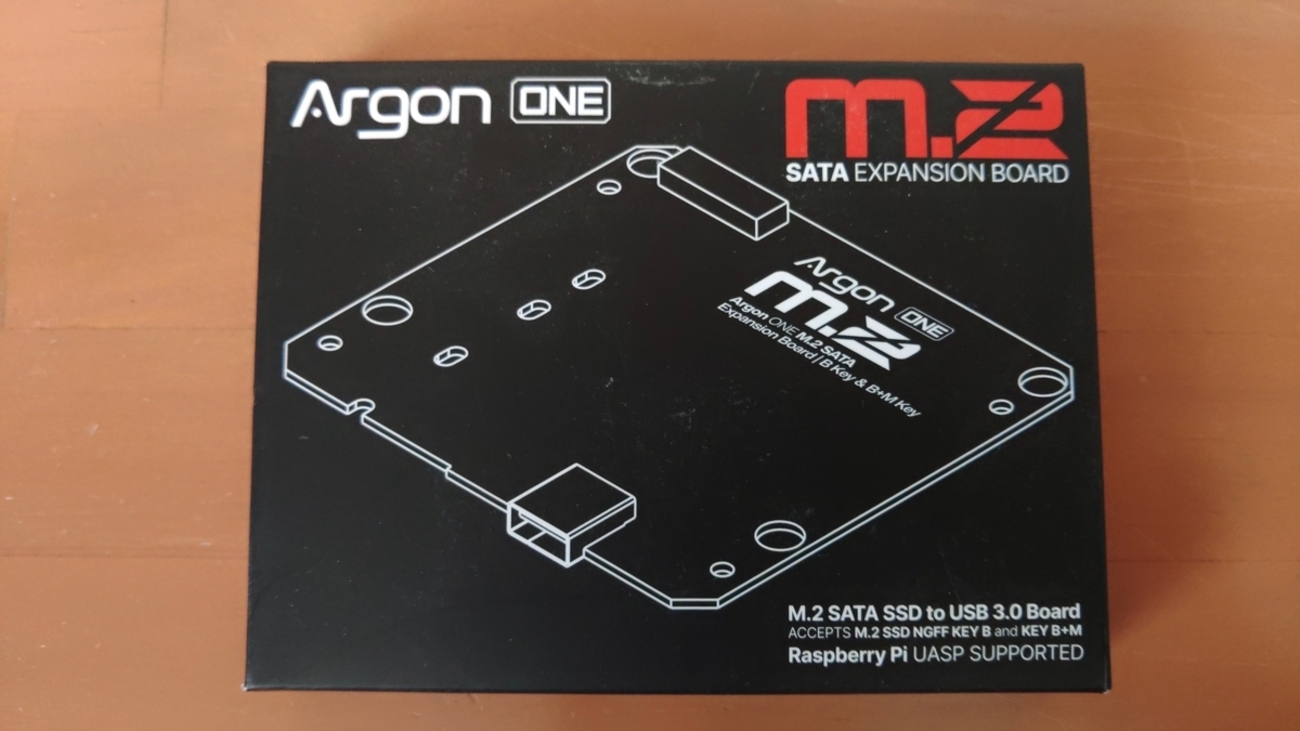 SDカード運用の Argon ONE Pi4 をM.2化する - 「えだまめ」している 