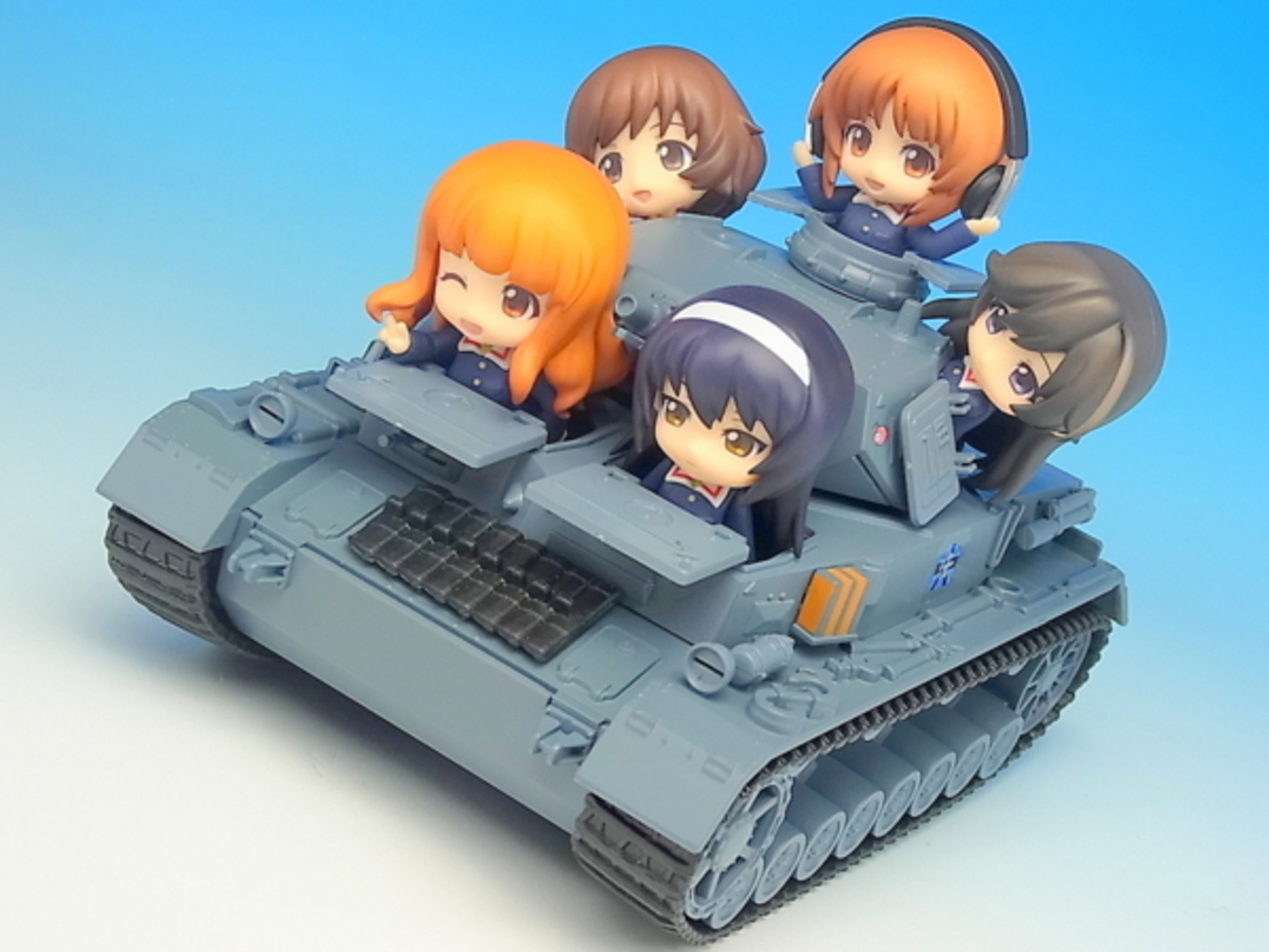 ねんどろいどもあ Ⅳ号戦車 D型改 (H型仕様) 全長約16cm＋ねんどろいど