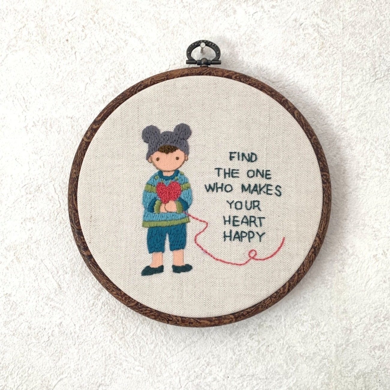 イラストを刺繍してみよう② - 日がな一日 手仕事