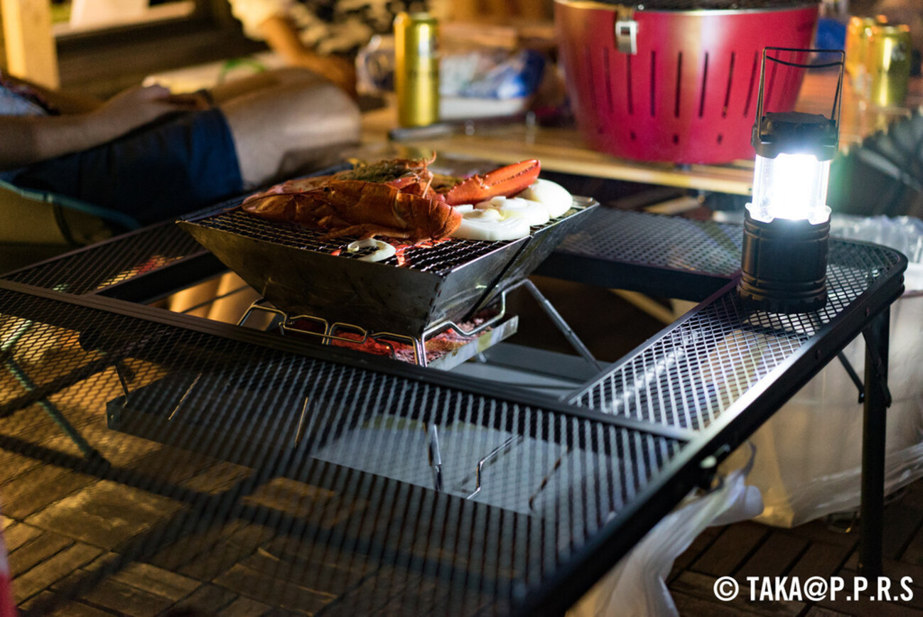 美品　日帰りBBQセットまとめ売り　テント　テーブル　ランプ　グリル　ライト Amazon | SUN-YE 折り畳みコンロ バーベキュー コンロ BBQ