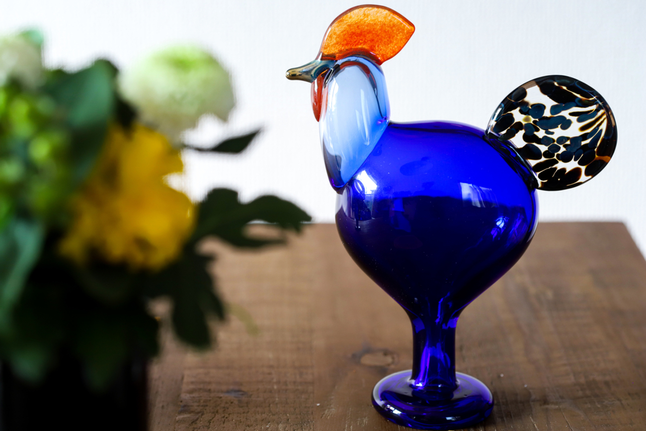 工芸品 Oiva Toikka Bird JUHLAKUKKO ROOSTER1997 工芸品 Oiva Toikka Bird JUHLAKUKKO ROOSTER1997 工芸品 Oiva