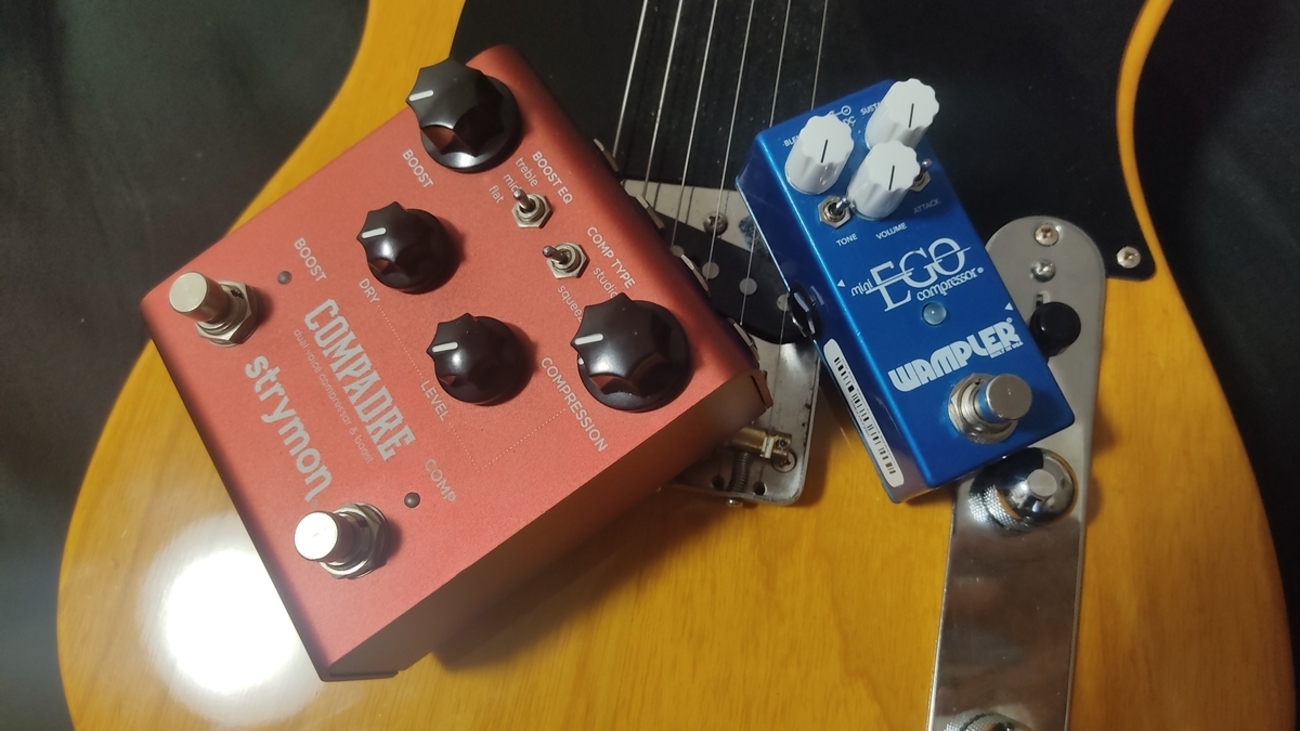 Wampler Pedals Mini Ego CompressorとSTRYMON COMPADREを買ってみた話
