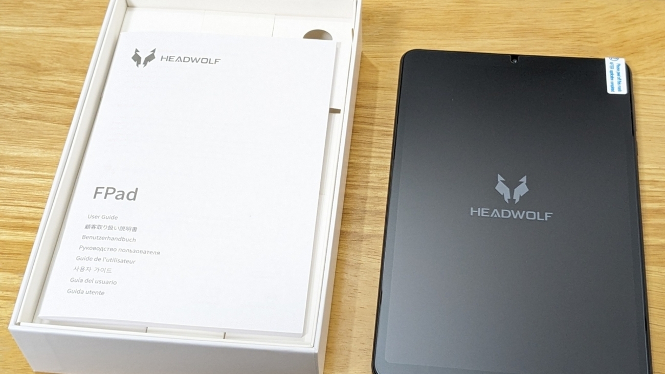 HEADWOLF FPad 3 タブレット Headwolf FPad 3 使用感 - expwakui's act