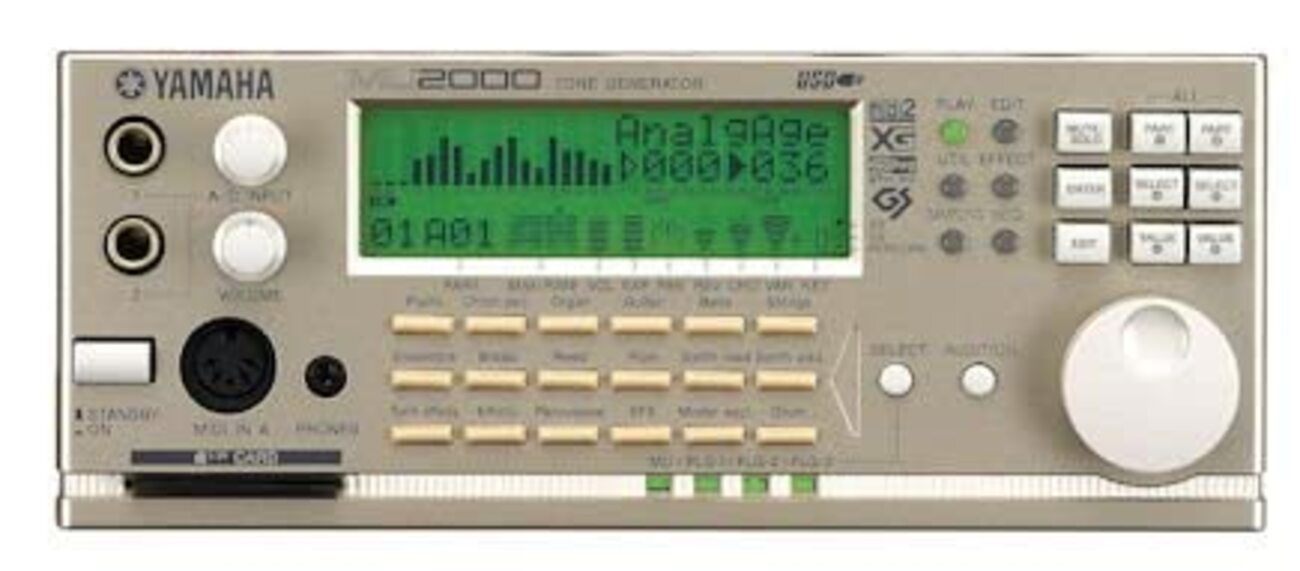 ハードウェアMIDI音源のこと (YAMAHA MU2000とRoland SC-88pro