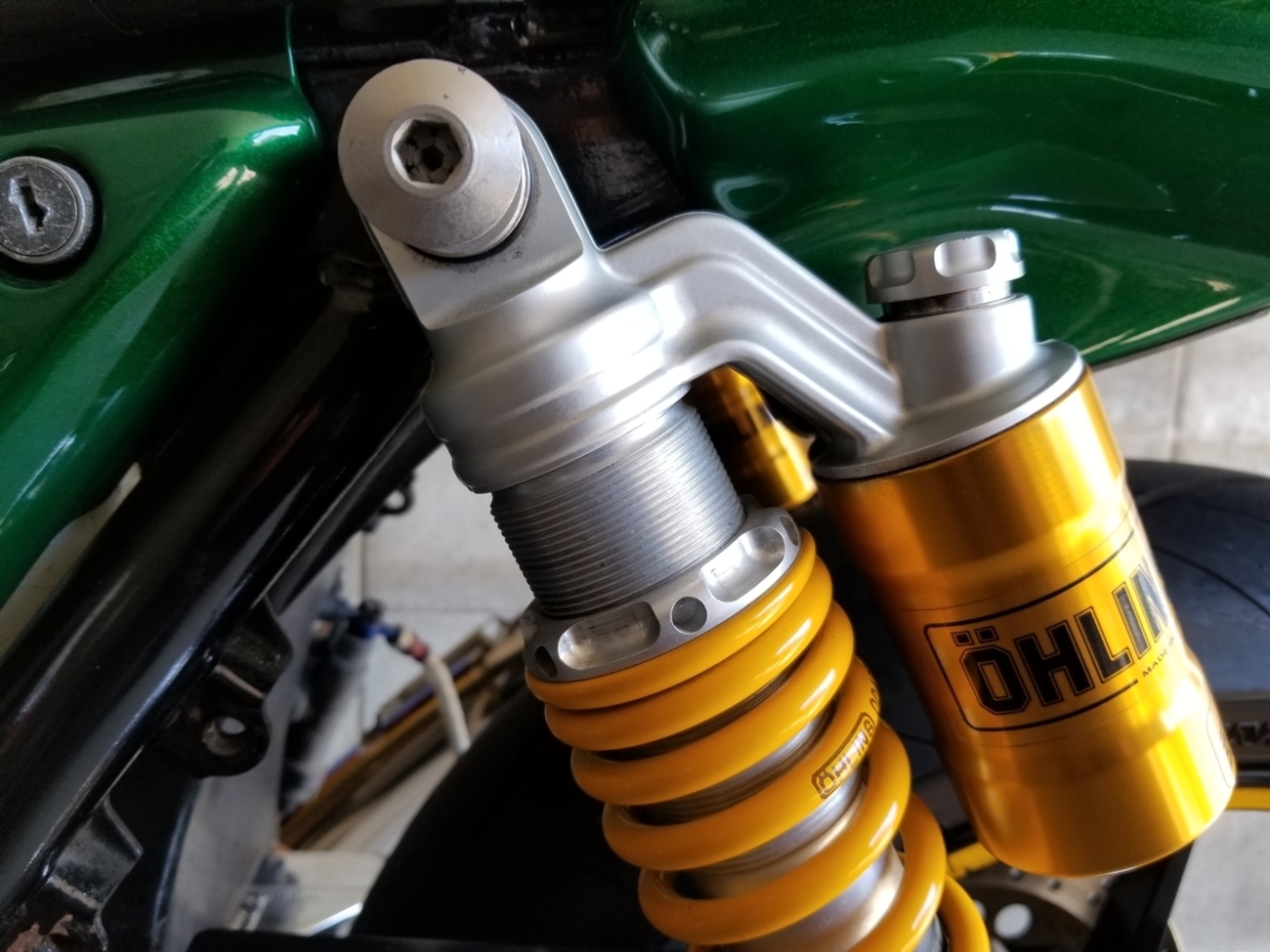 ZRX1100整備（サスペンションセッティング） - えーどっとアール．com
