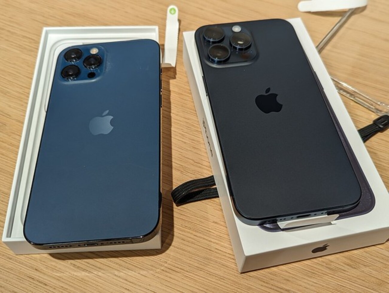 iPhone 15 Pro Max 256GB ブルーチタニウム - saburahuのブログ