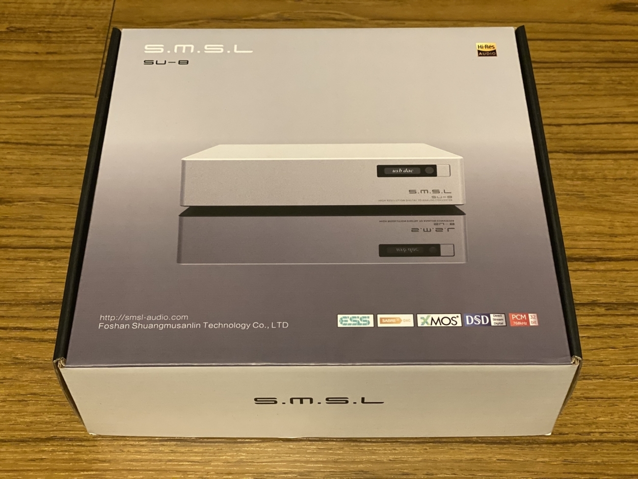 smsl su-8 USBDAC導入。DA-300USBとE-DAC3と比較して。 - takataka雑記帳