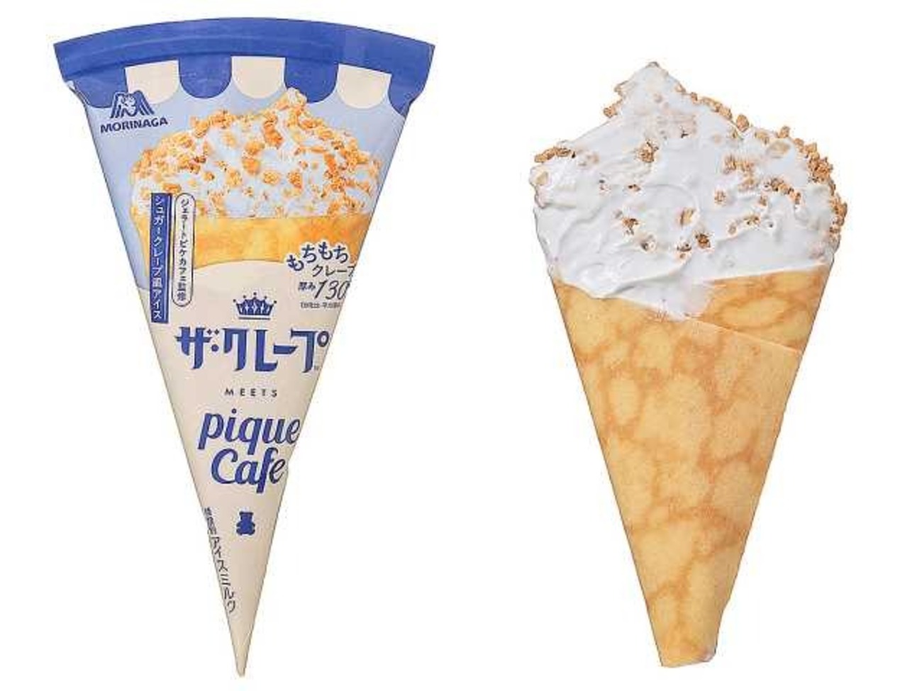 セブンイレブンから「森永製菓 ザ・クレープ ピケカフェ」が新登場!ジェラートピケカフェ監修のクレープ風アイス新商品 - 【新商品・新発売情報 ...