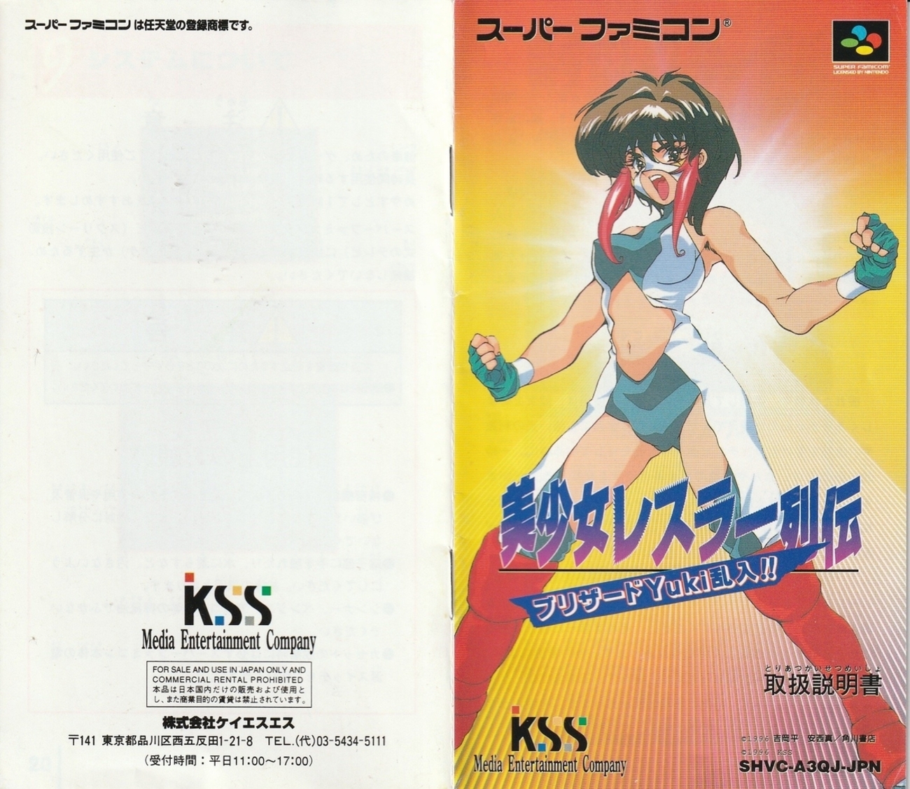 美少女レスラー列伝 ブリザードYuki乱入!!』1996年 