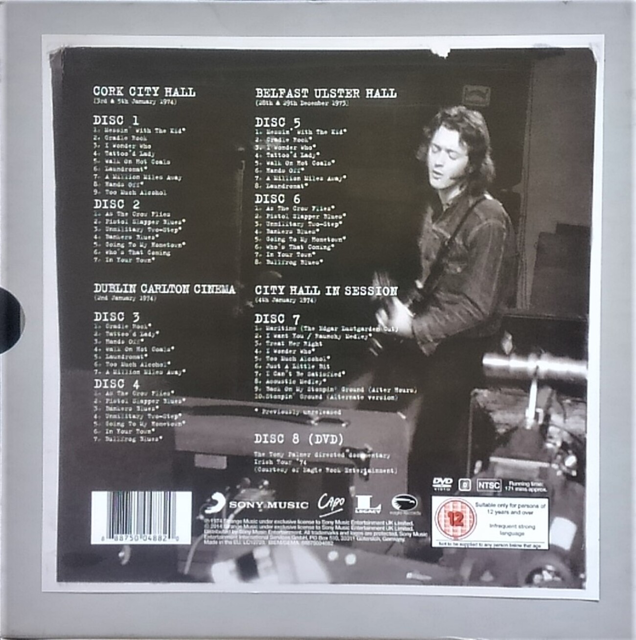 ロリー・ギャラガー(Rory Gallagher)『Irish Tour 