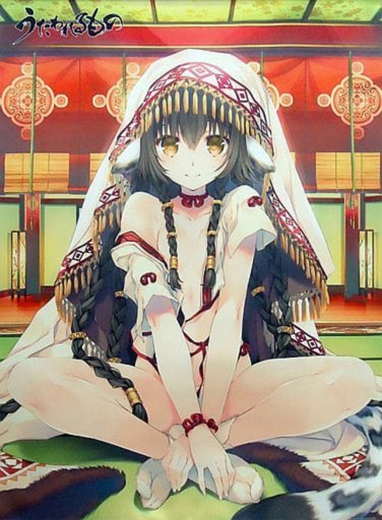 今アンジュ 描き下ろしB2クロスタペストリー 「うたわれるもの」 C95 