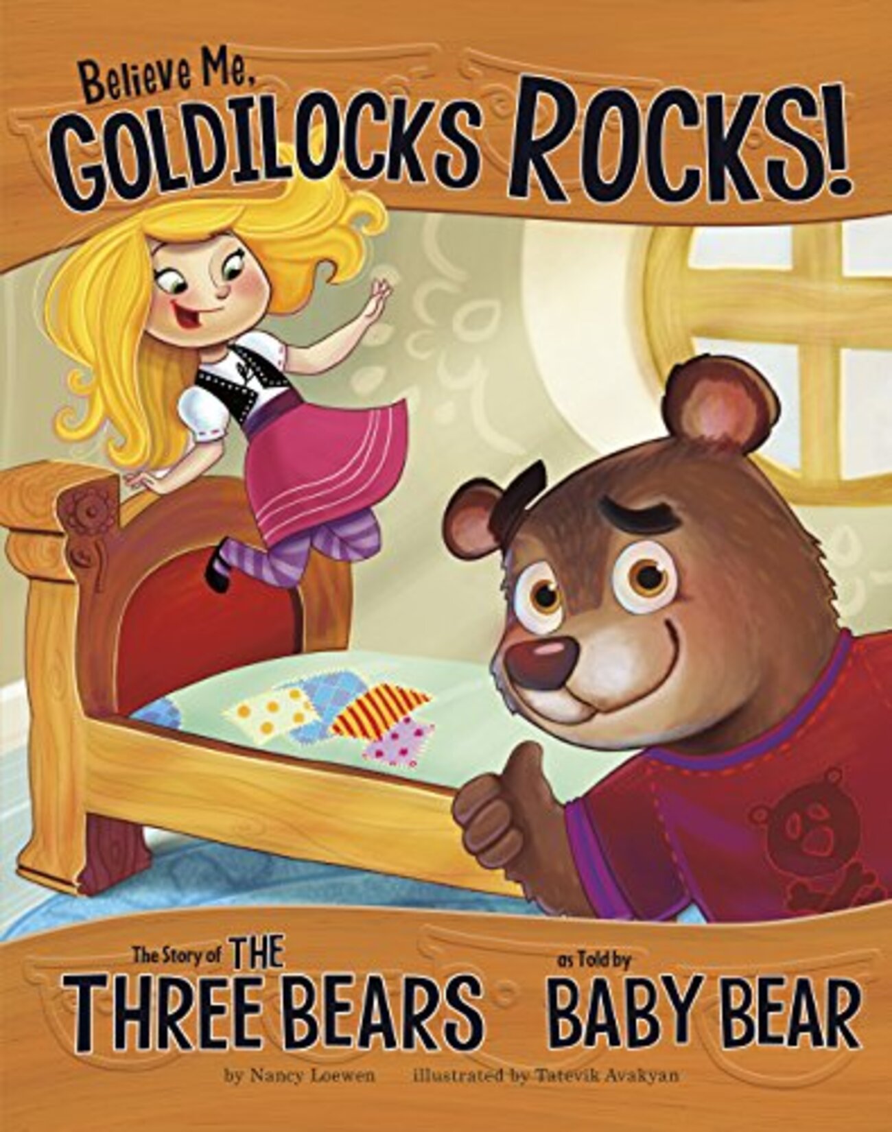 Goldilocks Rocks Performance 『3びきのくま』の愉快なパロディ絵本! 『Believe Me, Goldilocks Rocks!』のご紹介 - タドキストによる英語多読ブログ