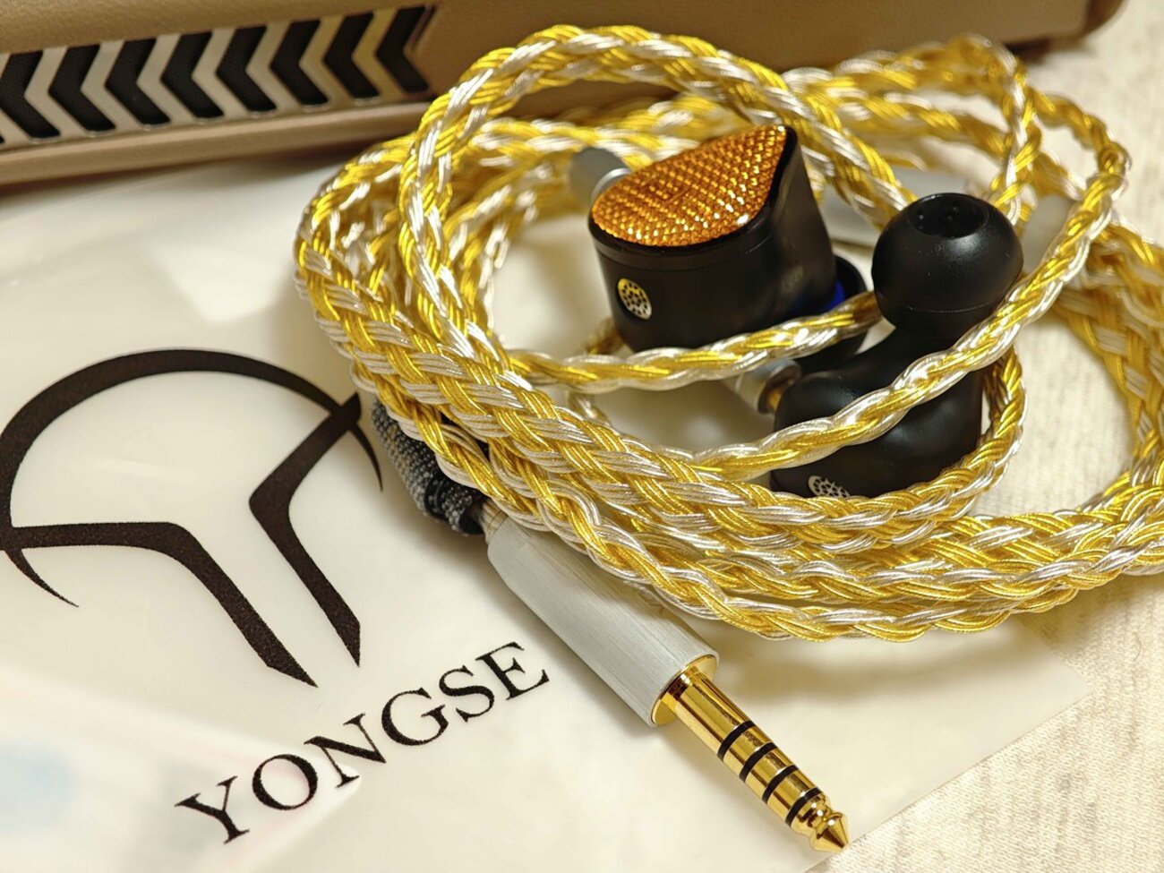 インプレ：『YONGSE Calendula-S』 24芯ケーブル Angelears x Yongse