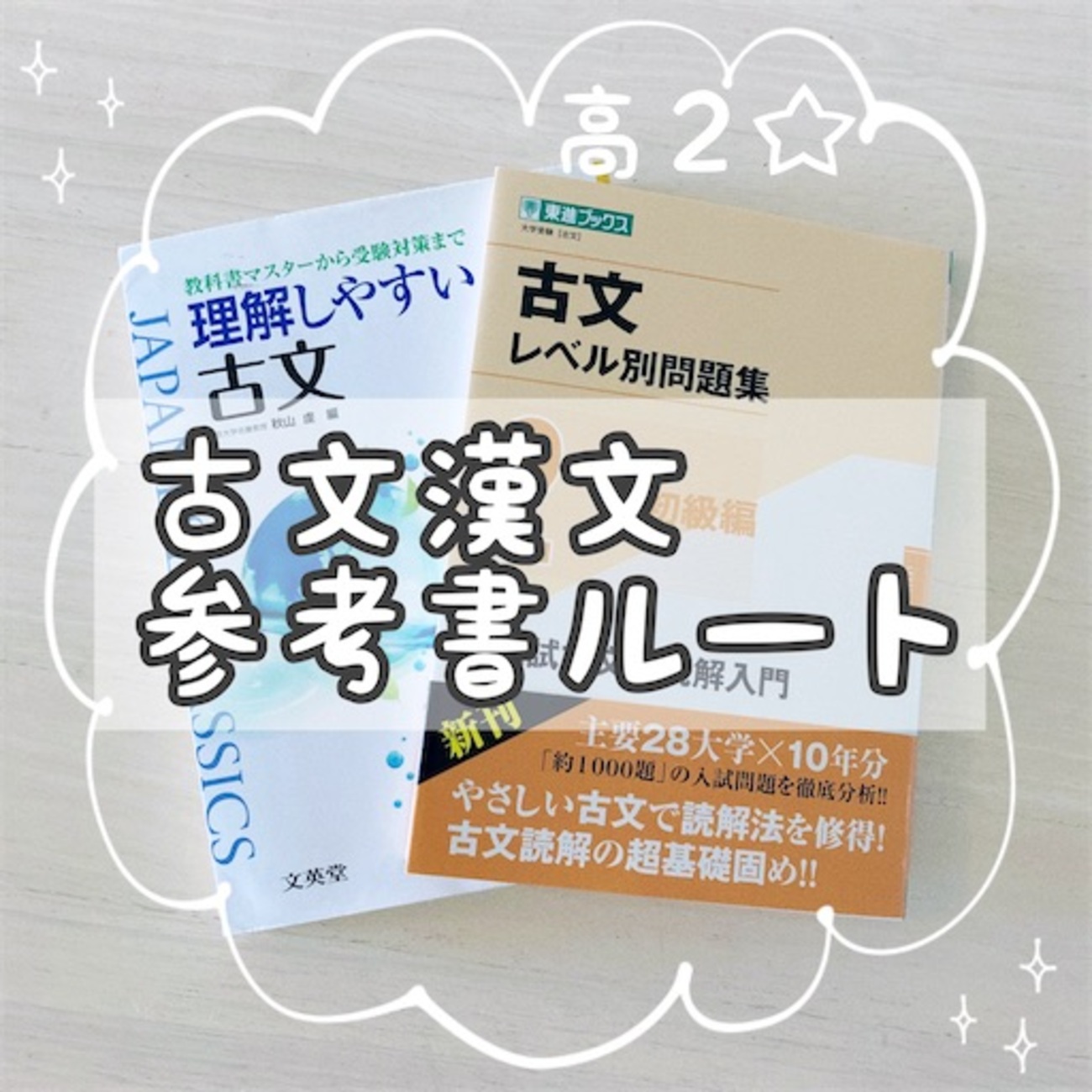 高2むすこ☆古文漢文参考書ルート - まるつけ日記＠塾なし高校受験 
