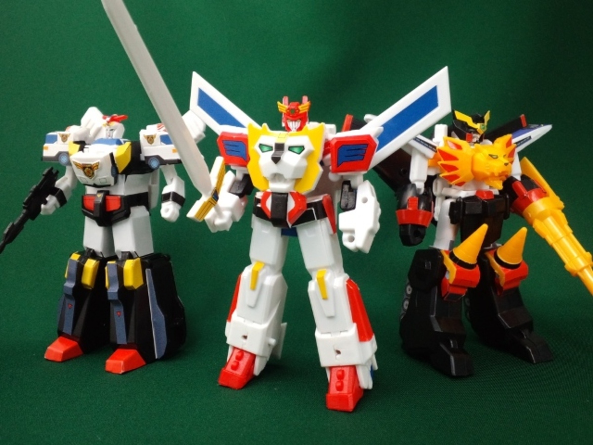 カバヤ　Bigガオガイガーガム５体セット カバヤ Bigガオガイガーガム5体セット （1.ガオガイガー 「勇者