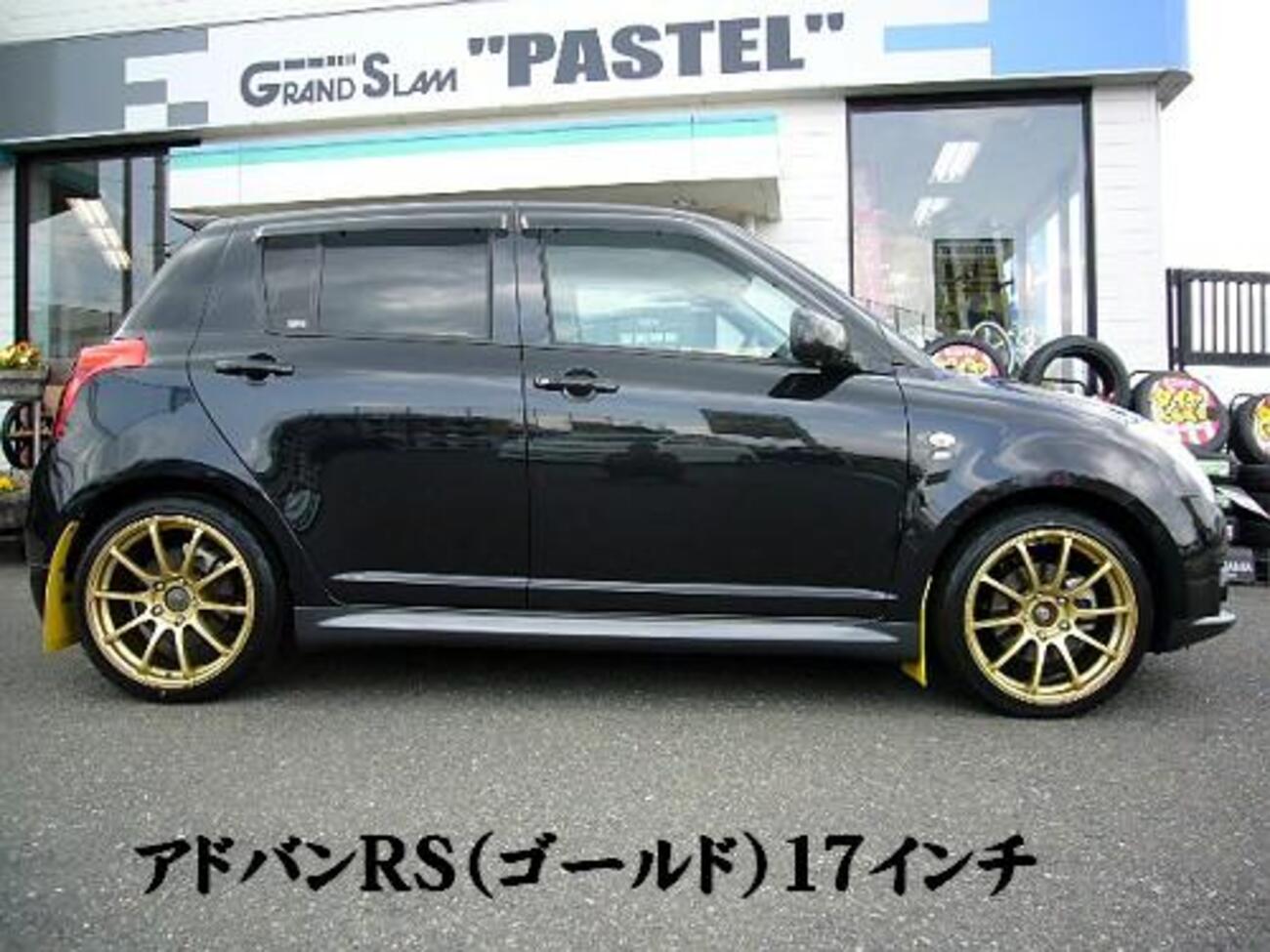 アドバンRS（ゴールド）17インチ+スイフトスポーツ - グランドスラム 