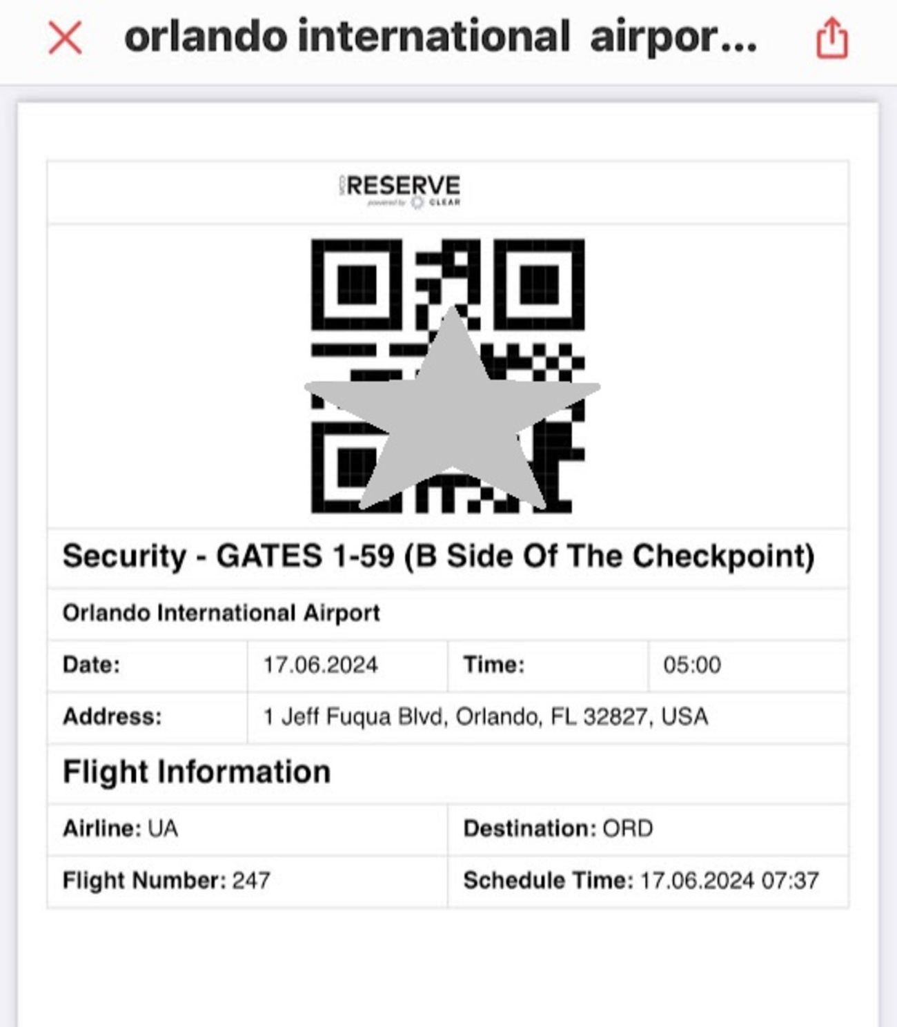 2024年6月 WDW旅行記㉗ 10日目➀ 早朝発のオーランド空港、MCO Reserve