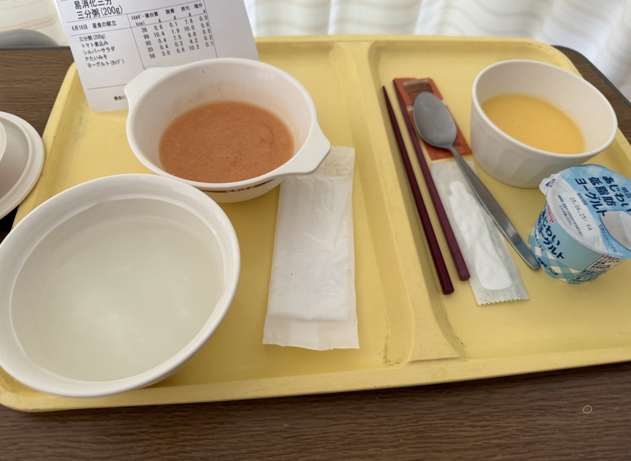 初めての入院ライフ日記　その2　 - くまのシニアライフ＆トライアスロン