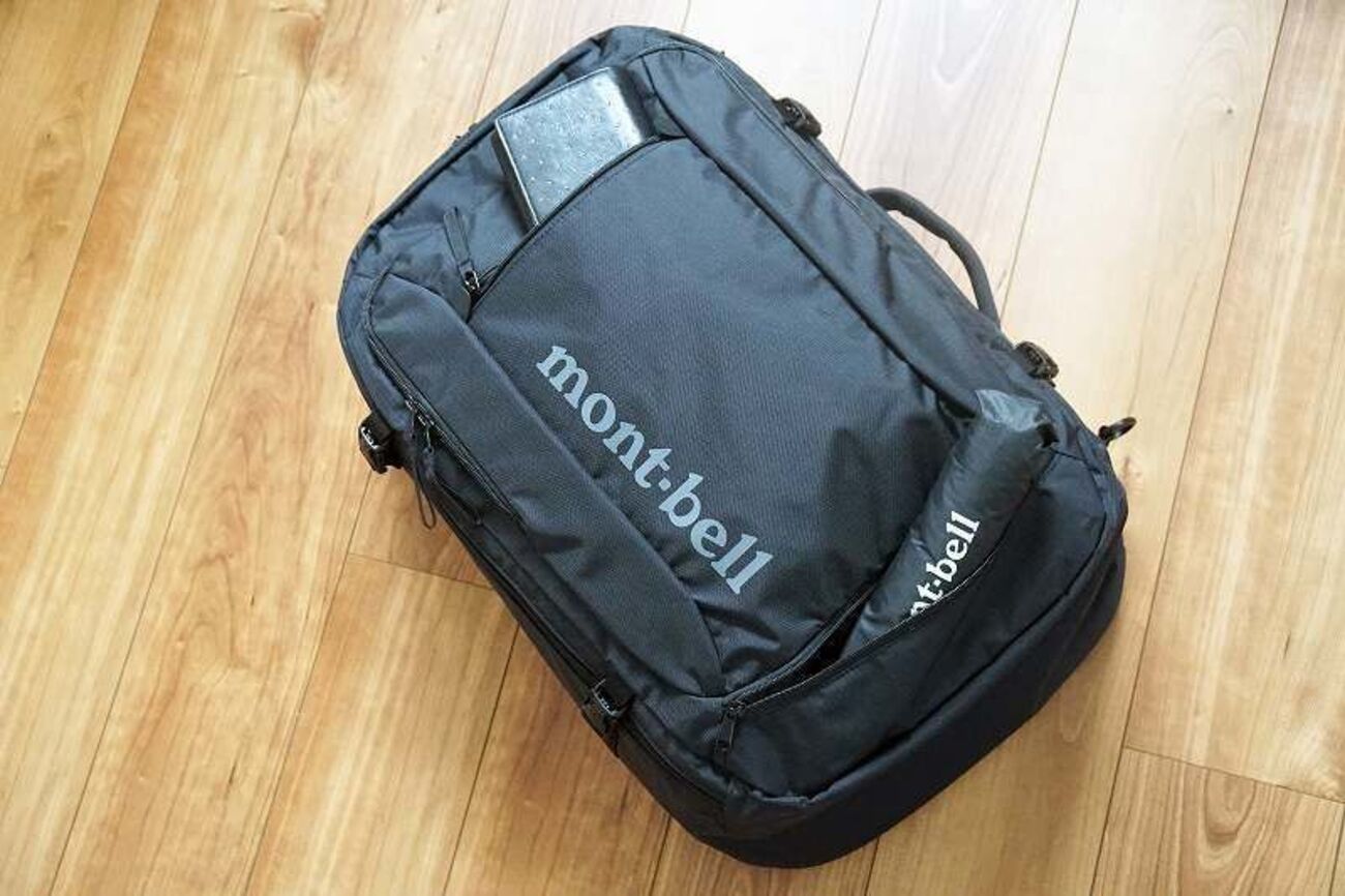旅行・出張に最強のバックパック【montbell トライパック 45】レビュー 