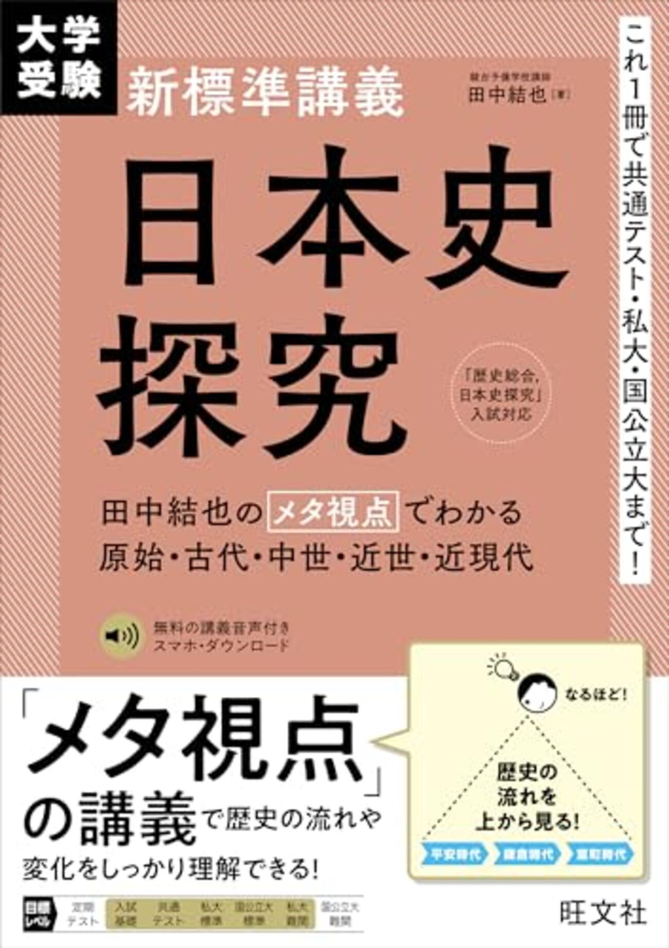 大学受験参考書を読む(118)田中結也「日本史探求」（その1