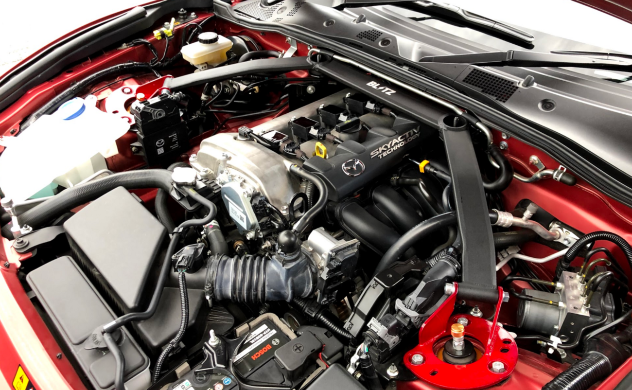 NDロードスターに前後タワーバーを装着 - ロードスターデイズ