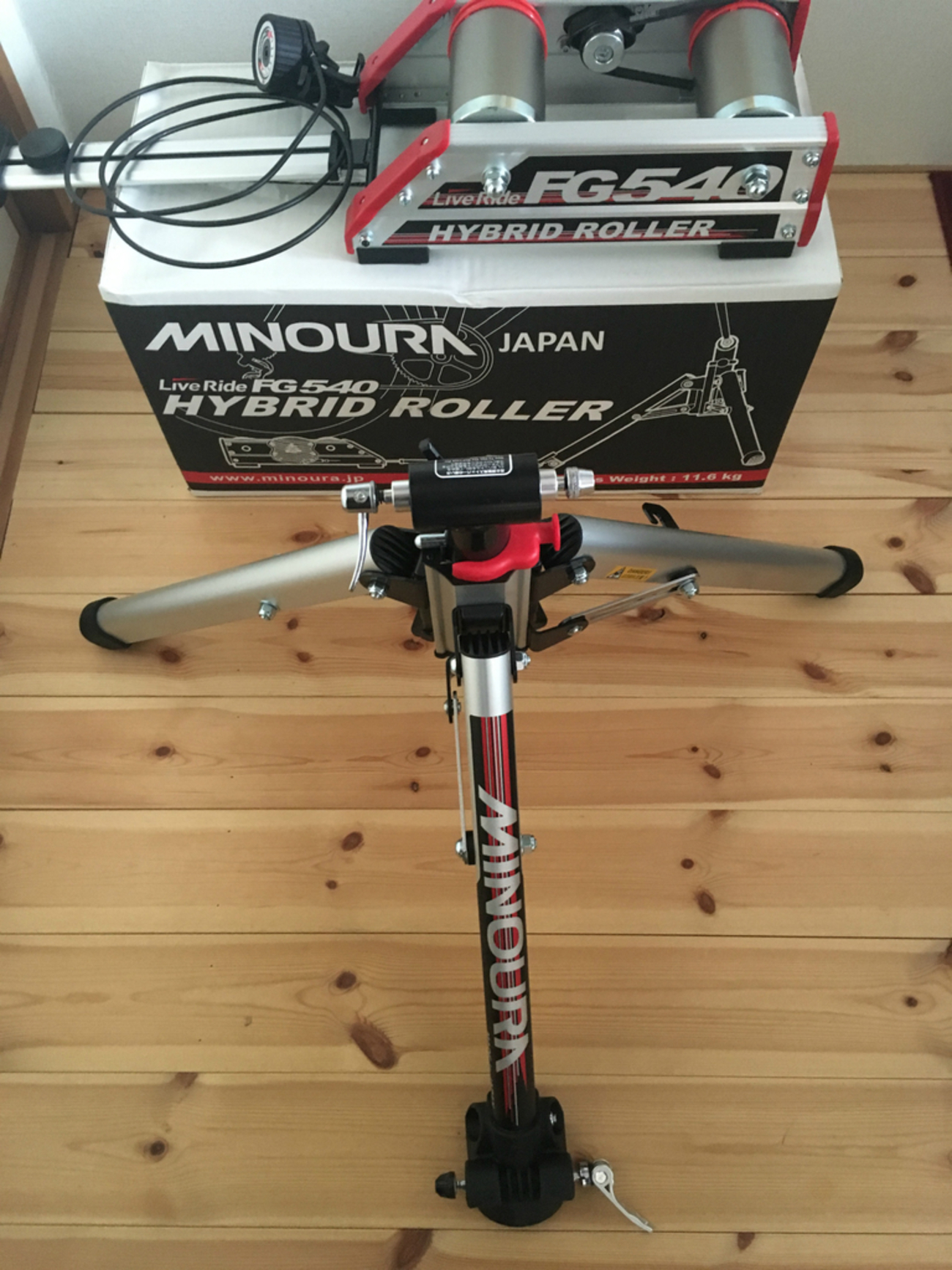 ついに購入 Minoura FG540 ハイブリットローラー レビューから 
