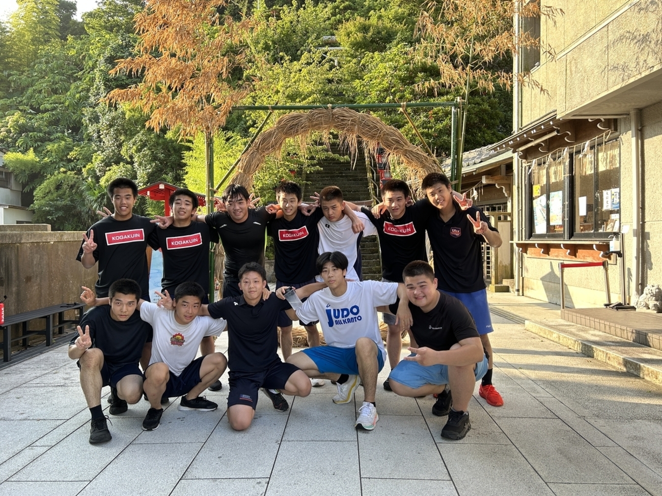 【高校柔道部】夏合宿を実施しました